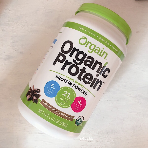 アイハーブで買えるオーガニック/ヴィーガン対応な植物性プロテインをレビューOrgain Organic protein 
