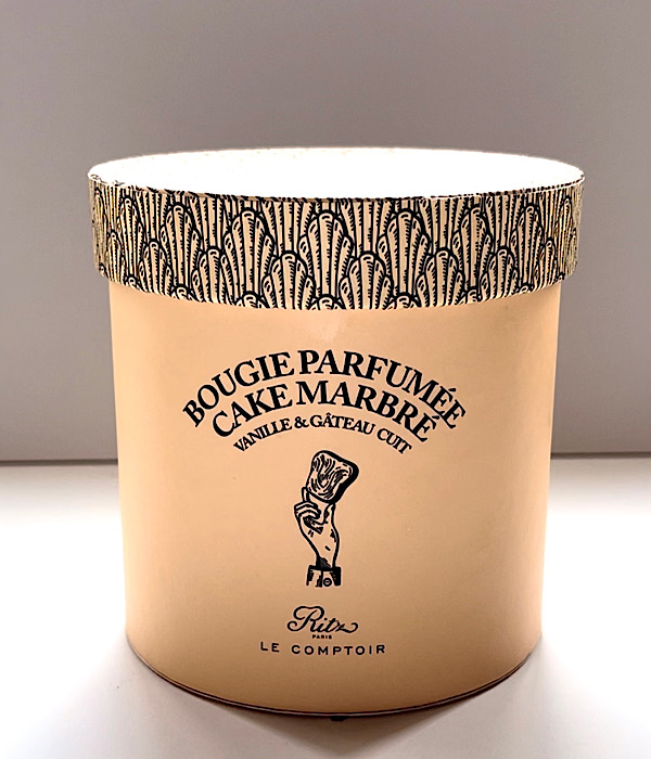 Ritz Le Comptoir - Mable Cake Candle
リッツ・パリ・ル・コントワール - マーブルケーキキャンドル
